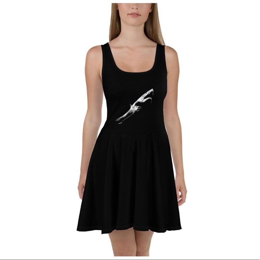 Ocean Ramsey One Ocean Designs Shark Skater Dress
